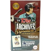 2021 Topps Archives Signature Series Retired Player Ed Baseball Box
