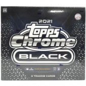 2021 Topps Chrome Black Baseball Hobby 12 Box Case