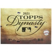 2021 Topps Dynasty Baseball Hobby 5 Box Case