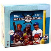 2021 Topps Big League Baseball Hobby 20 Box Case