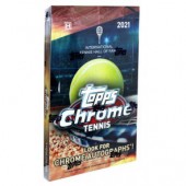 2021 Topps Chrome Tennis Hobby 12 Box Case