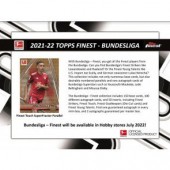 2021/22 Topps Finest Bundesliga Soccer Hobby 8 Box Case