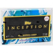 2021 Topps Inception Baseball Hobby 16 Box Case