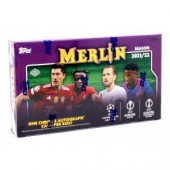 2021/22 Topps UEFA Champions League Merlin Chrome Soccer Hobby 12 Box Case