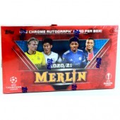 2020/21 Topps Merlin Chrome Soccer Hobby 12 Box Case