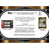 2021/22 Topps UEFA Champions League Museum Collection Soccer 12 Box Case