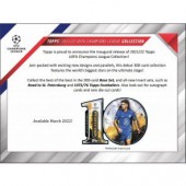2021/22 Topps UEFA Champions League Collection Soccer Hobby 12 Box Case