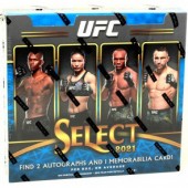 2021 Panini Select UFC Hobby 12 Box Case