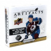 2021/22 Upper Deck Artifacts Hockey Hobby 10 Box Case