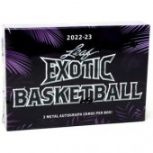 2022/23 Leaf Exotic Basketball Box
