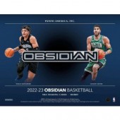 2022/23 Panini Obsidian Basketball Hobby 12 Box Case