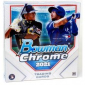 2021 Bowman Chrome Baseball LITE 16 Box Case
