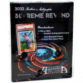 2022 Historic Autographs Supreme Rewind 10 Box Case
