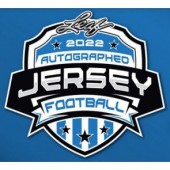 2022 Leaf Autographed Football Jersey Edition 10 Box Case
