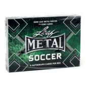 2022 Leaf Metal Soccer Hobby 10 Box Case