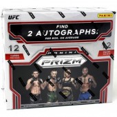 2022 Panini Prizm UFC Hobby 12 Box Case