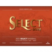 2022 Panini Select Baseball Hobby 12 Box Case