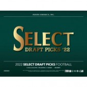2022 Panini Select Draft Picks Football Hobby 12 Box Case