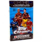 2021/22 Topps Chrome Bundesliga Soccer Hobby 12 Box Case