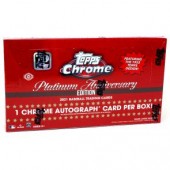 2021 Topps Chrome Platinum Anniversary Baseball Hobby 12 Box Case