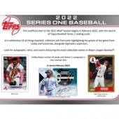 2022 Topps Series 1 Baseball Hobby 12 Box Case