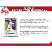2022 Topps Series 2 Baseball Hobby 12 Box Case