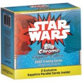 2022 Topps Star Wars Chrome Sapphire Edition Box