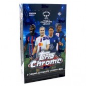 2022/23 Topps UEFA Women's Champions League Chrome Soccer Hobby 12 Box Case