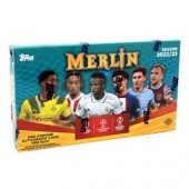2022/23 Topps UEFA Club Competitions Merlin Chrome Soccer Hobby 12 Box Case