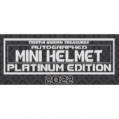 2022 Tristar Hidden Treasures Football Mini Helmet Platinum Edition 8 Box Case
