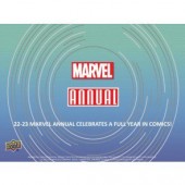 2022/23 Marvel Annual Trading Cards 16 Box Case (Upper Deck)