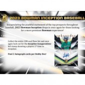 2023 Bowman Inception Baseball Hobby 16 Box Case