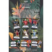 2023 Leaf Exotic Football 20 Box Case