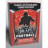 2023 Leaf Draft Football Hobby Blaster Box