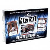 2023 Leaf Metal Draft Baseball Hobby 10 Box Case