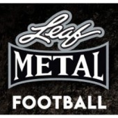 2023 Leaf Metal Draft Football Hobby 15 Box Case