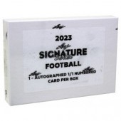 2023 Leaf Signature Series Football Hobby 12 Box Case