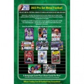 2023 Pro Set Metal Football Hobby Box