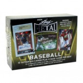 2024 Leaf Metal Baseball Jumbo 8 Box Case