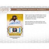 2024 Topps Dynasty Baseball Hobby 5 Box Case