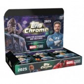 2025 Topps Marvel Studios Chrome Hobby 8 Box Case