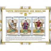 2024/25 Topps UEFA Club Competitions Reverence Soccer Hobby 4 Box Case