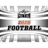 2025 Leaf Metal Football Jumbo 8 Box Case