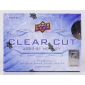 2020/21 Upper Deck Clear Cut Hockey Hobby 15 Box Case