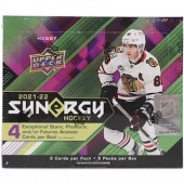 2021/22 Upper Deck Synergy Hockey Hobby 16 Box Case