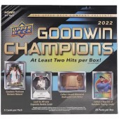 2022 Upper Deck Goodwin Champions Hobby 16 Box Case