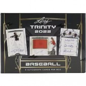 2022 Leaf Trinity Baseball 10 Box Case