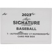 2023 Leaf Signature Series Baseball Hobby 12 Box Case