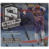 2022/23 Panini Spectra Basketball Hobby 8 Box Case