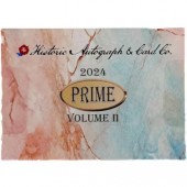 2024 Historic Autographs Prime Volume II Premium 10 Box Case